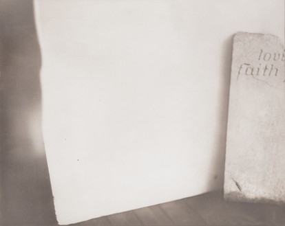 Sally Mann, Platinum, Stone #22, 2022 Platinum/palladium print, 8 × 10 inches (20.3 × 25.4 cm), edition of 3 + 1 AP© Sally Mann