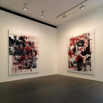 Christopher Wool Installation view, photo by Matteo Piazza