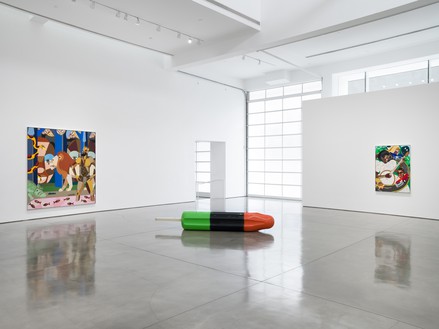 Installation view Artwork © Derrick Adams. Photo: Jeff McLane