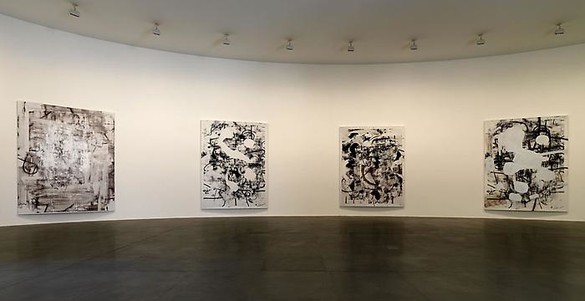 Christopher Wool Installation view, photo by Matteo Piazza
