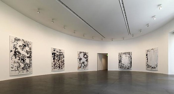 Christopher Wool Installation view, photo by Matteo Piazza