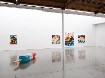 Installation view Artwork © Derrick Adams. Photo: Jeff McLane