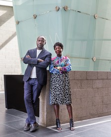 Thelma Golden and David Adjaye.