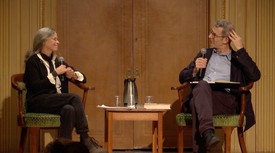 Sally Mann and Edmund de Waal at the Frick Collection, New York, November 8, 2019.