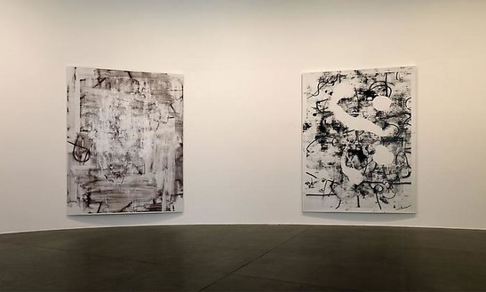 Christopher Wool Installation view, photo by Matteo Piazza