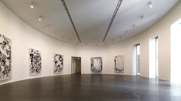 Installation view Artwork © Christopher Wool. Photo: Matteo Piazza