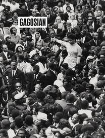 The crowd at the public funeral of Reverend Dr. Martin Luther King, Jr., in April 1968. Photo by Moneta Sleet Jr.