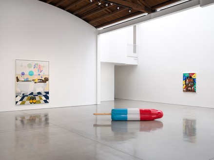 Installation view Artwork © Derrick Adams. Photo: Jeff McLane