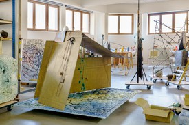 Tatiana Trouvé’s studio, Montreuil, France, 2021