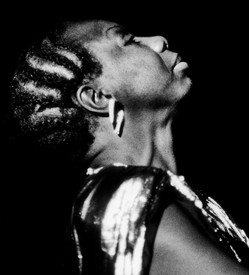 Nina Simone at the Boston Globe Jazz Festival at Symphony Hall, Boston, March 20, 1986.