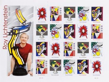 Roy Lichtenstein United States Postal Service Forever&nbsp;stamps