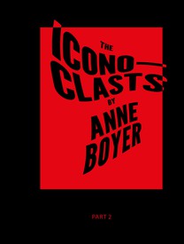 Black and red graphic title page