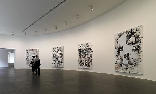 Christopher Wool Installation view, photo by Matteo Piazza