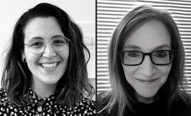 Left: Gabriella Calandro; right: Kathleen Flynn.